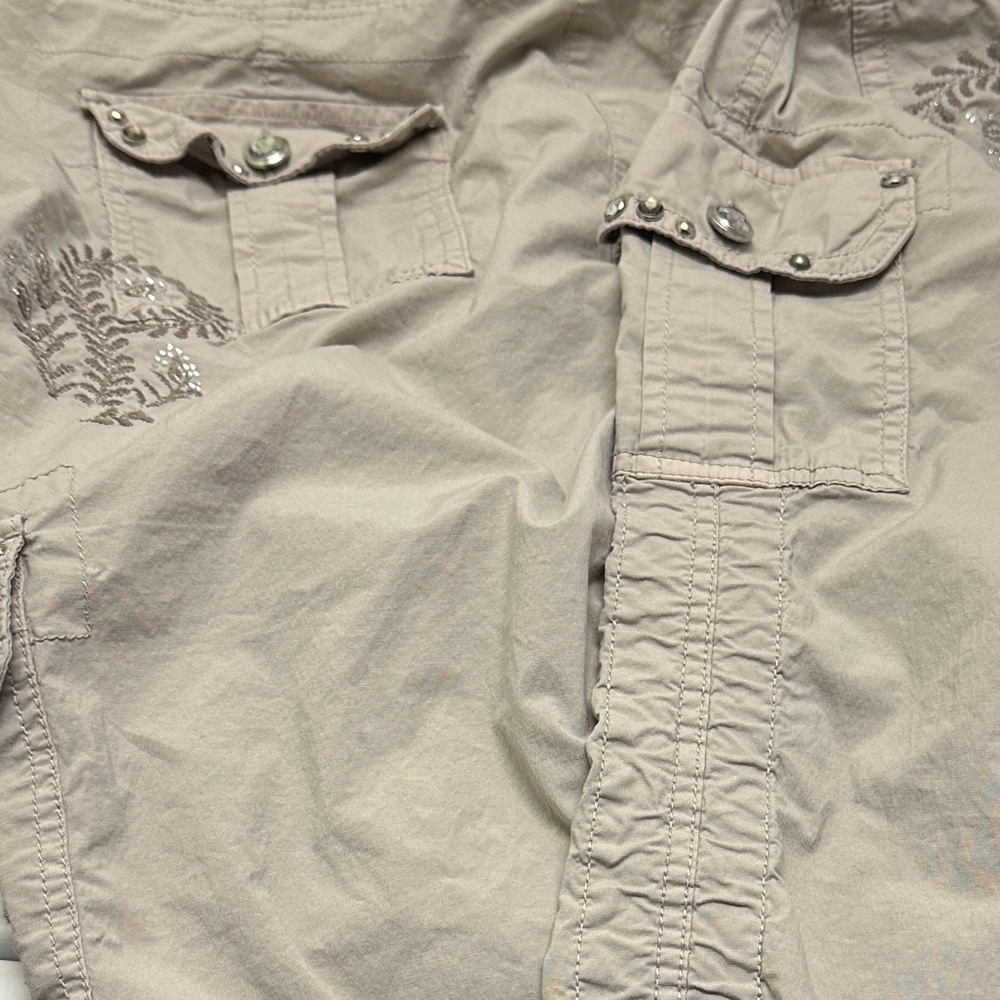 INC International Concepts light beige Cargo Pants 14